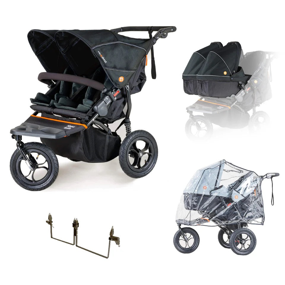 OutnAbout V5 Nipper Double Twin Starter Bundle - Summit Black