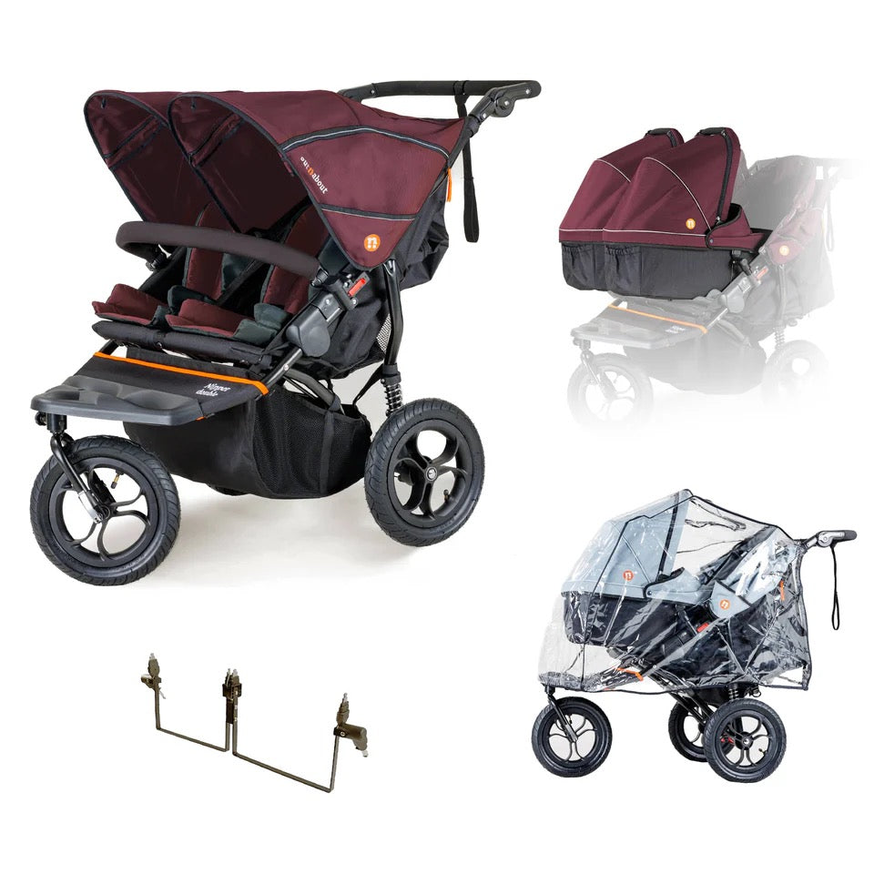 OutnAbout V5 Nipper Double Twin Starter Bundle - Brambleberry Red