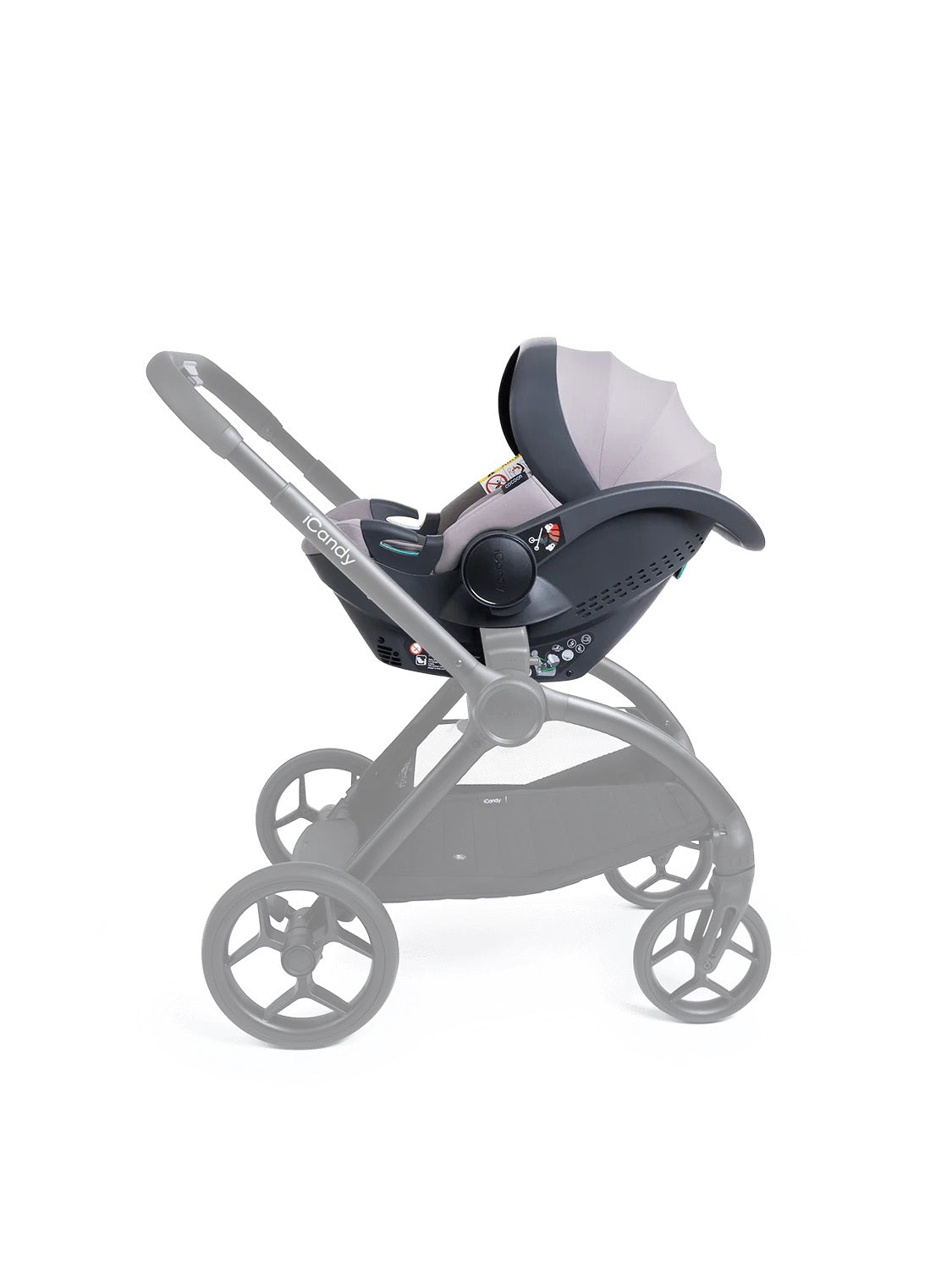 Cocoon 360 Storm Grey Car Seat & ISOFIX Base