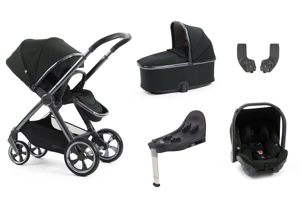 Oyster 4 Travel System Black Olive