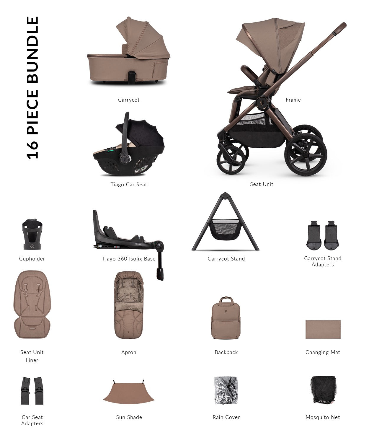 Venicci Upline 3 Sand