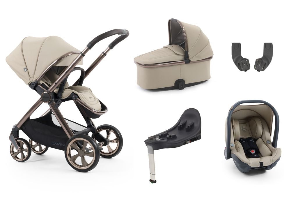 Oyster 4 Travel System Buttermilk