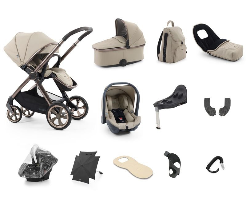 Oyster 4 Travel System Buttermilk