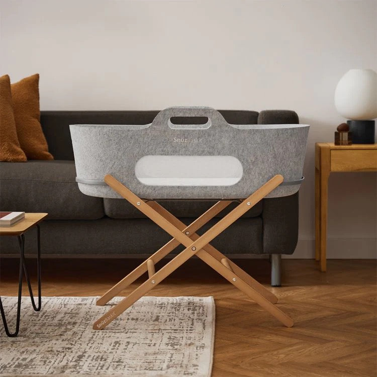 SnuzBaskit Moses Basket & Stand