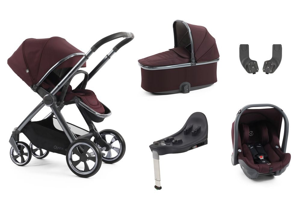 Oyster 4 Travel System Mulberry