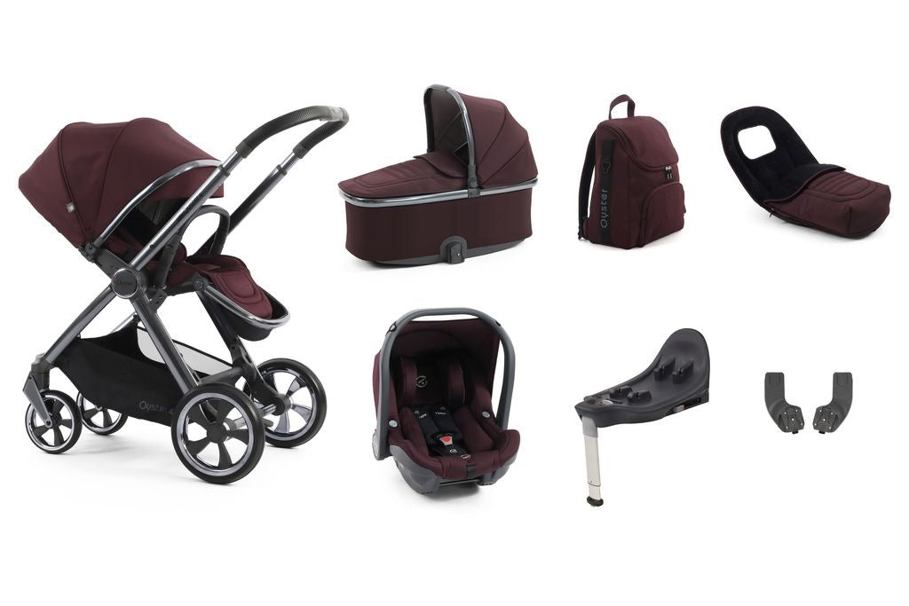 Oyster 4 Travel System Mulberry