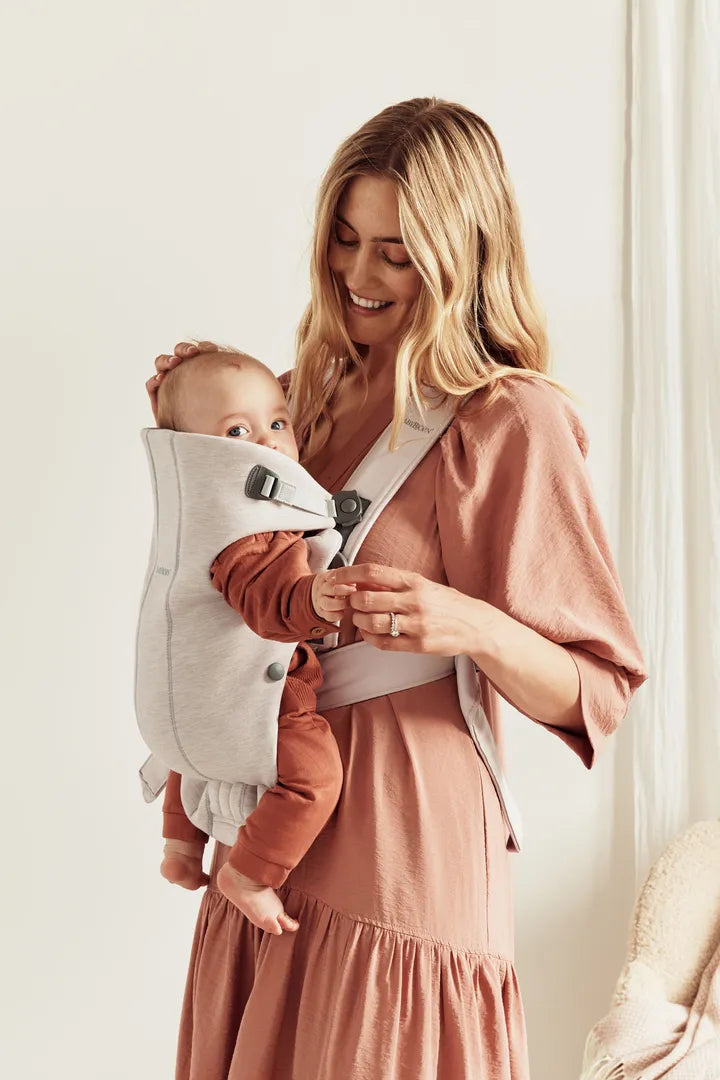 BabyBjorn Baby Carrier Mini- Light Beige (3D Jersey)