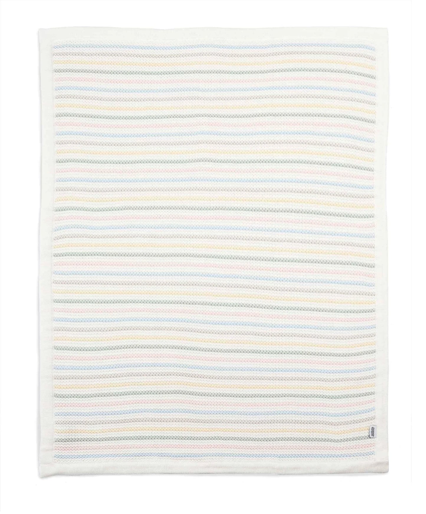 Mamas & Papas Knitted Blanket - Soft Pastel