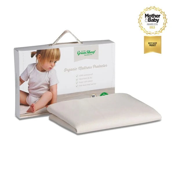 LGS Organic Waterproof Cotton Mattress Protector Moses Basket & Pram