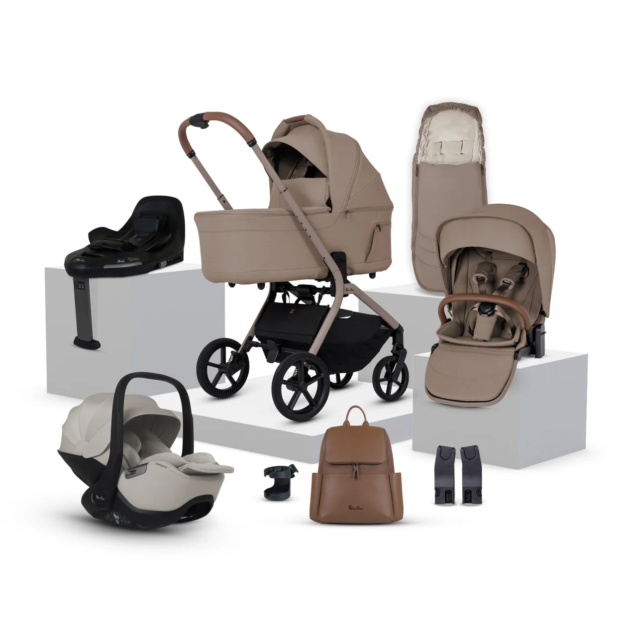Silver Cross Breeze Travel System Bundle (12 Piece)