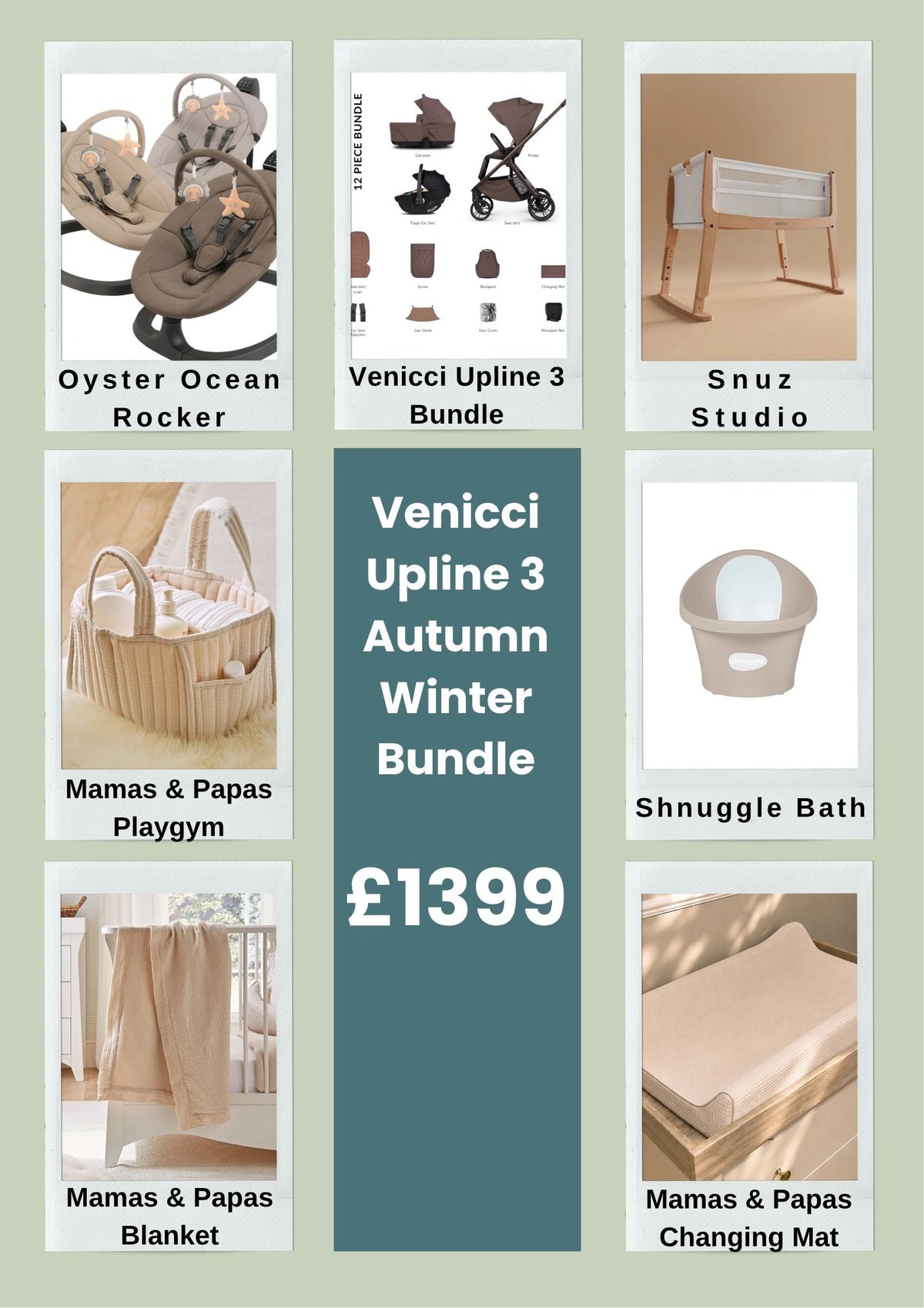 Venicci Upline 3 Autumn Winter Bundle