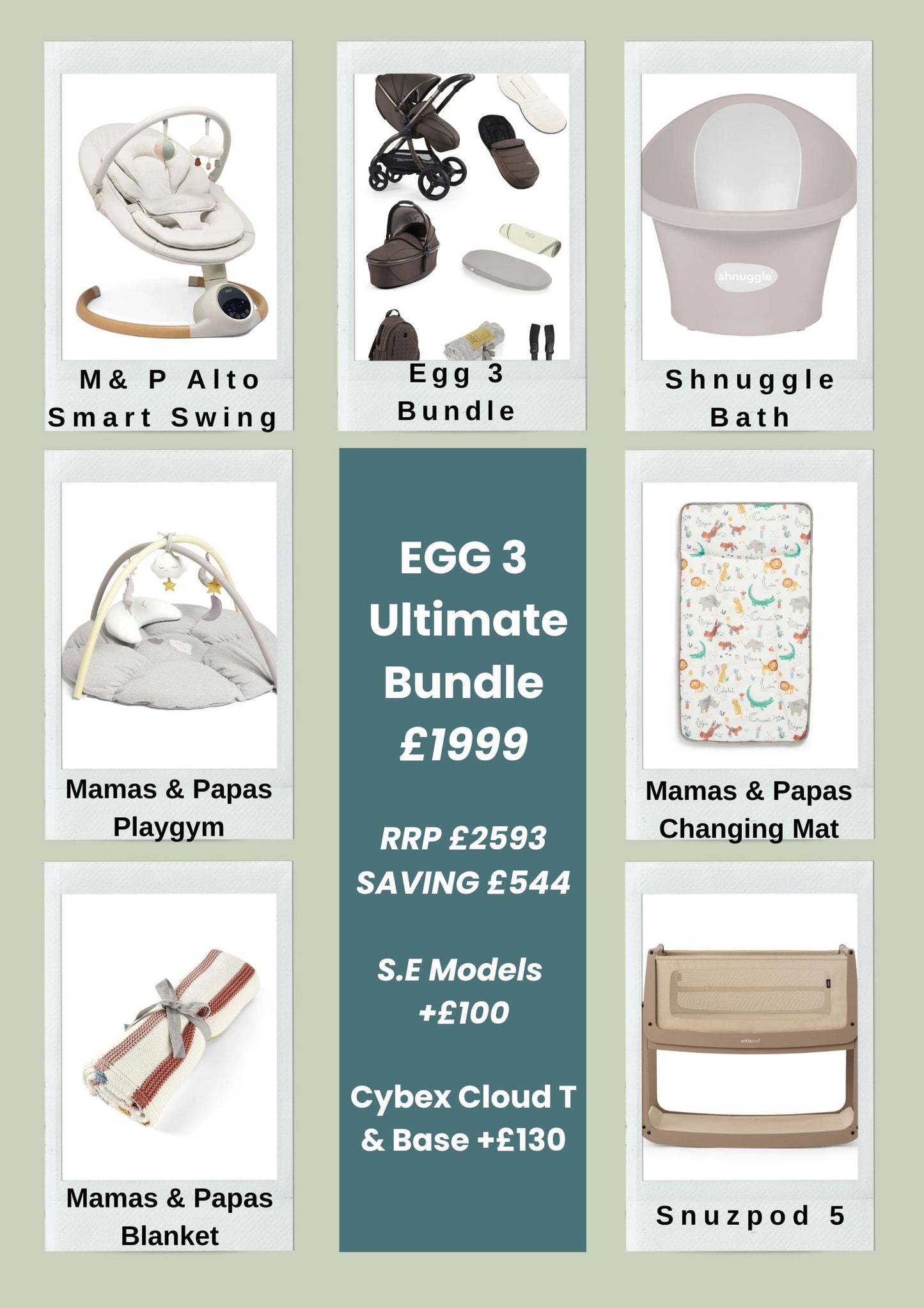 Strollers Ultimate EGG Bundle