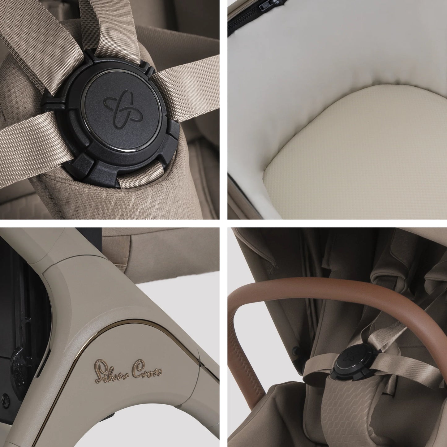 Silver Cross Cove 2 Pram Bundle Champagne