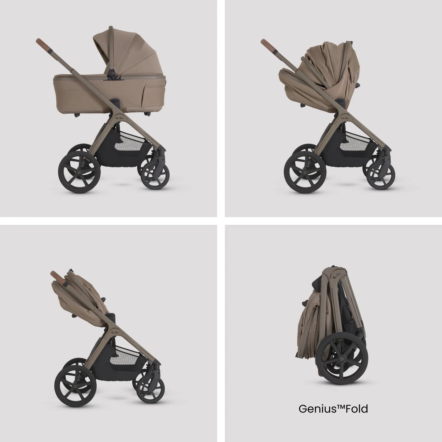 Silver Cross Cove 2 Pram Bundle Champagne