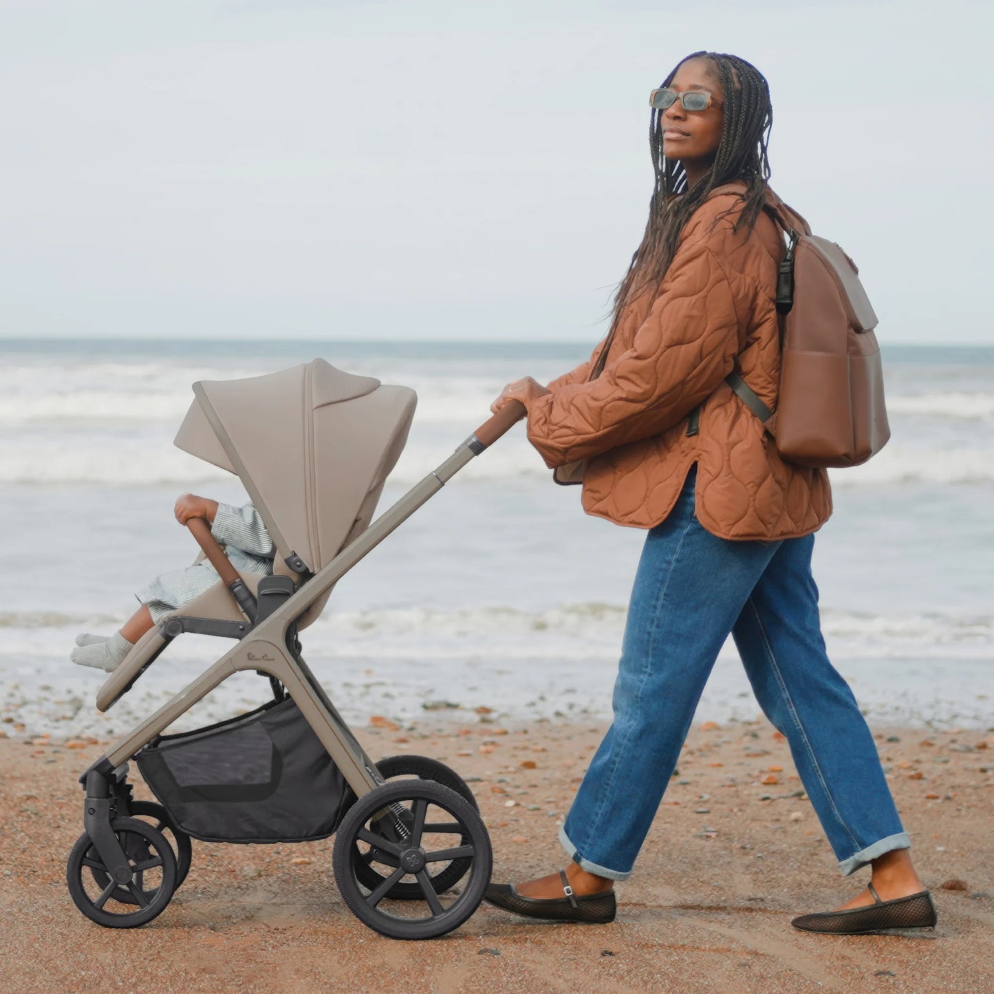 Silver Cross Cove 2 Pram Bundle Champagne
