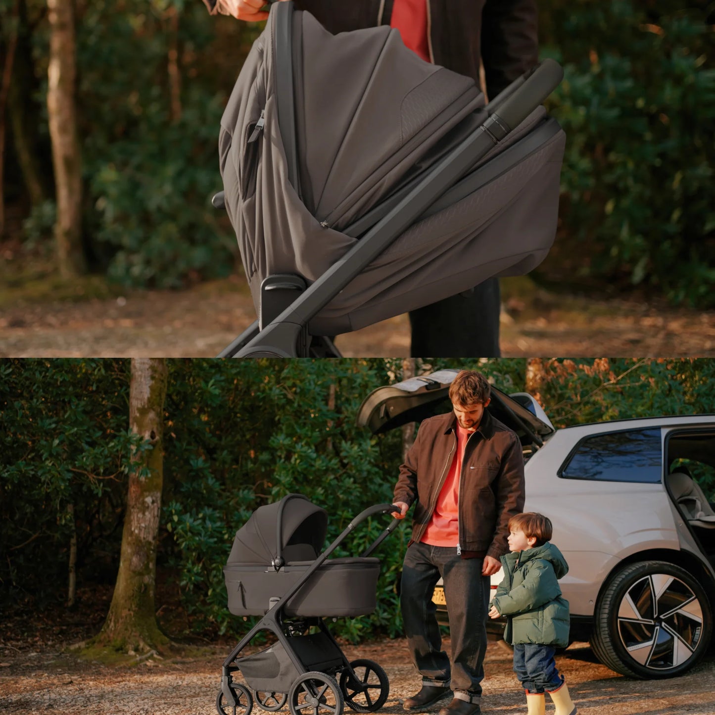 Silver Cross Cove 2 Pram Bundle Chocolate