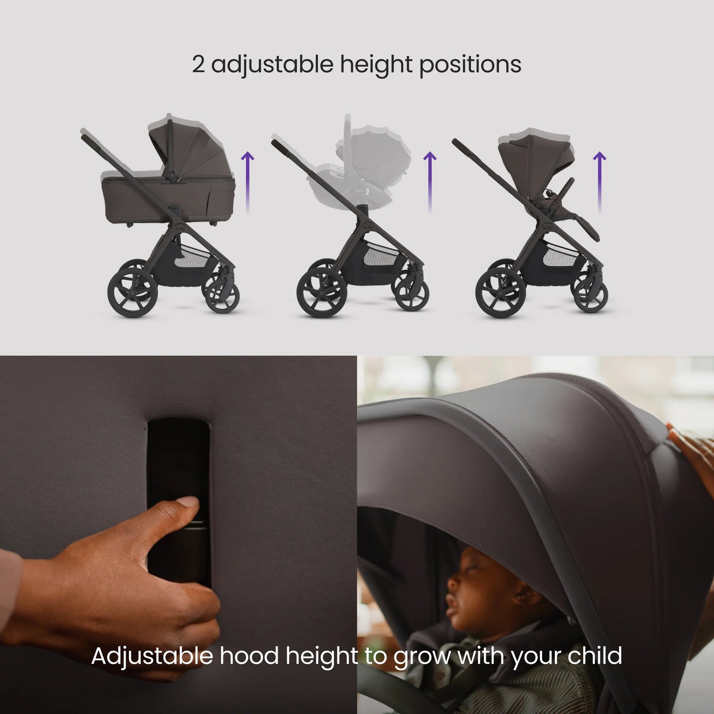 Silver Cross Cove 2 Pram Bundle Chocolate