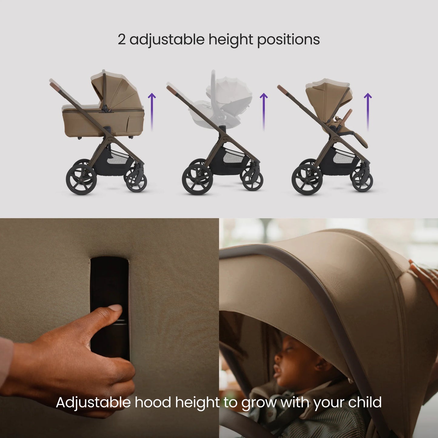 Silver Cross Cove 2 Pram Bundle Maple