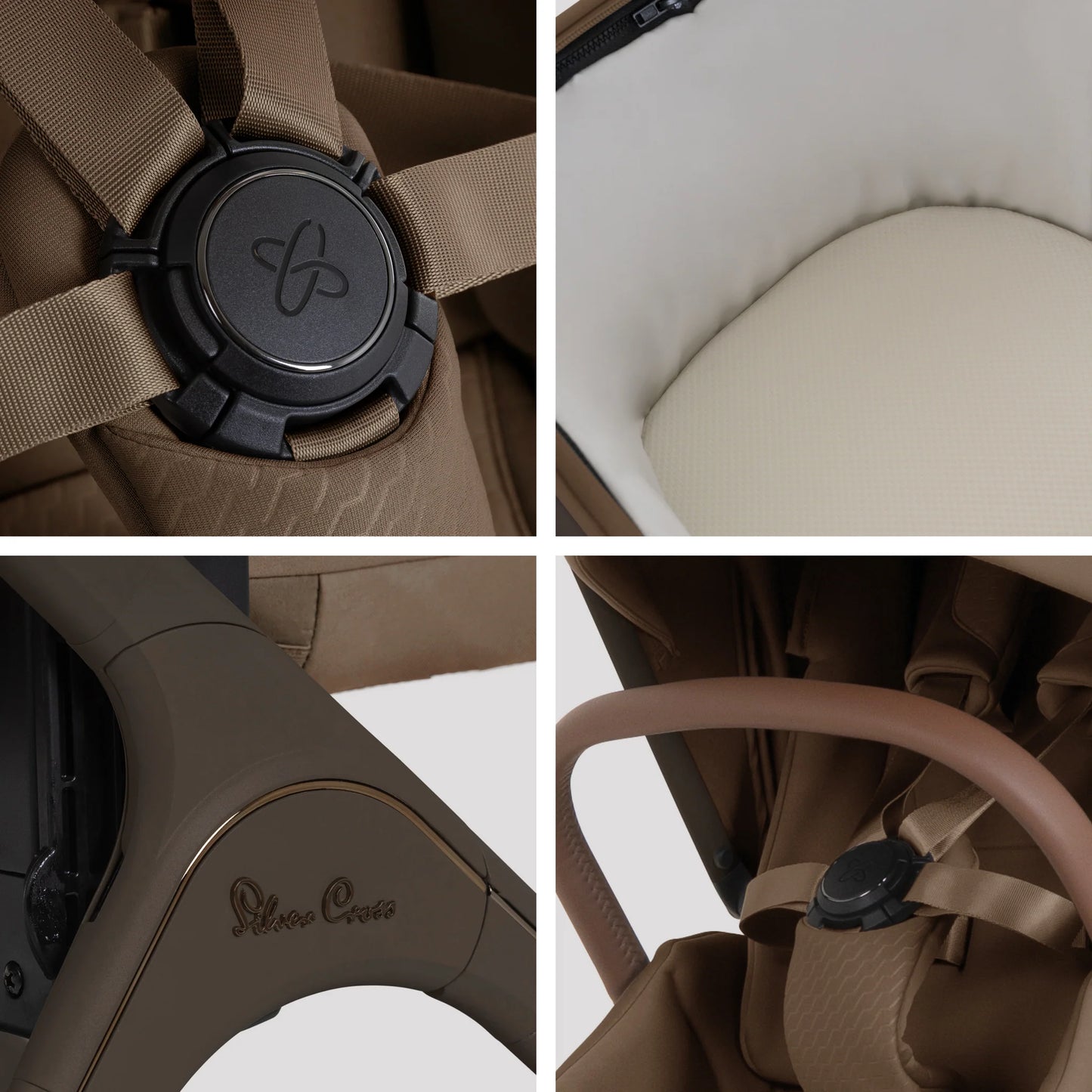 Silver Cross Cove 2 Pram Bundle Maple