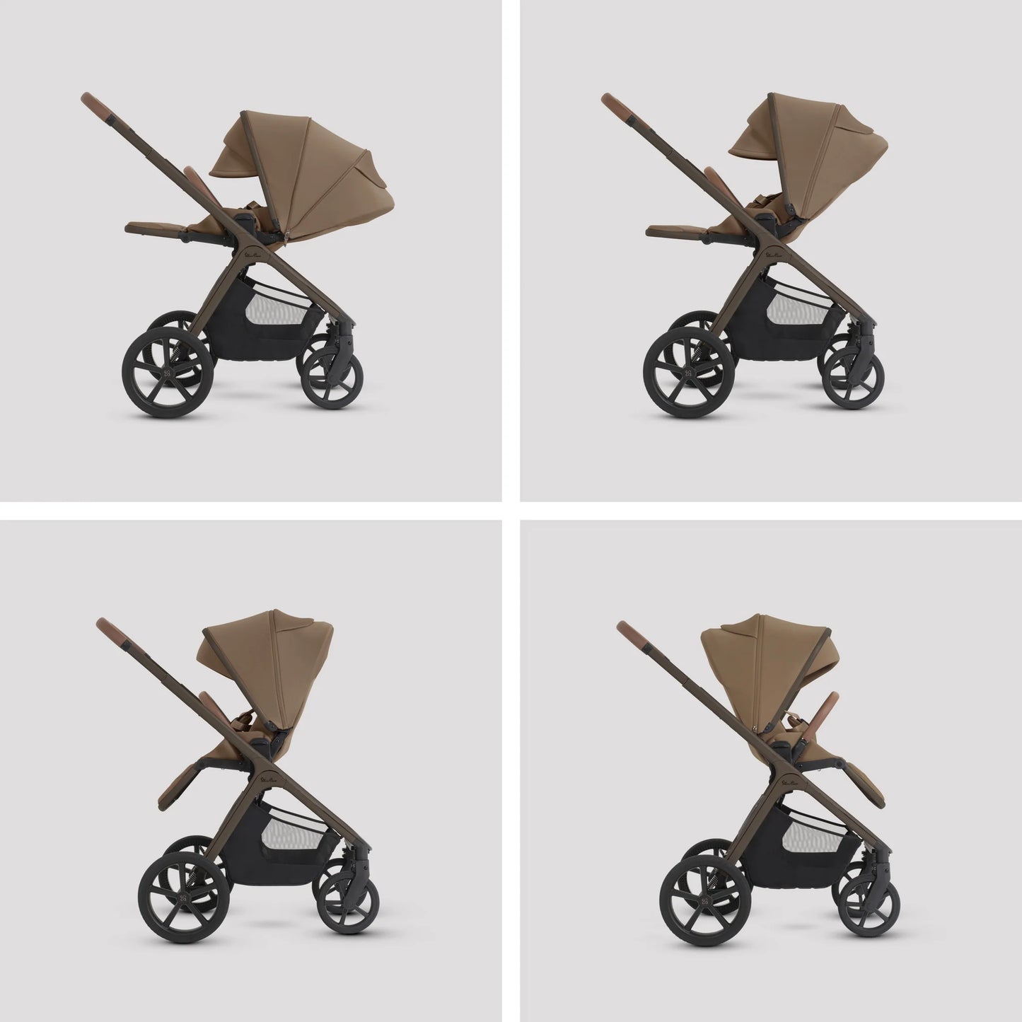 Silver Cross Cove 2 Pram Bundle Maple