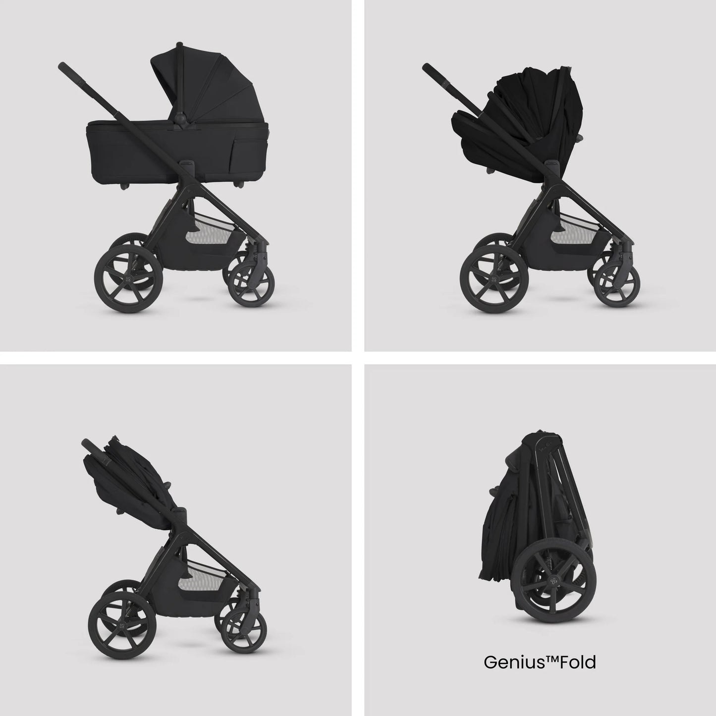 Silver Cross Cove 2 Pram Bundle Onyx