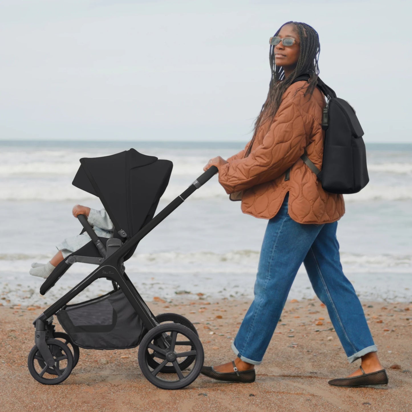 Silver Cross Cove 2 Pram Bundle Onyx