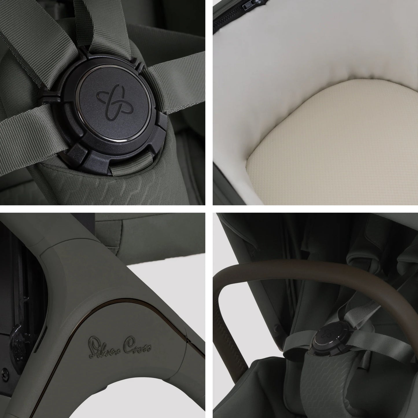 Silver Cross Cove 2 Pram Bundle Pewter