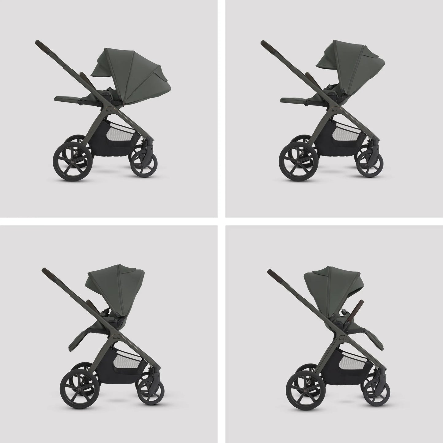 Silver Cross Cove 2 Pram Bundle Pewter