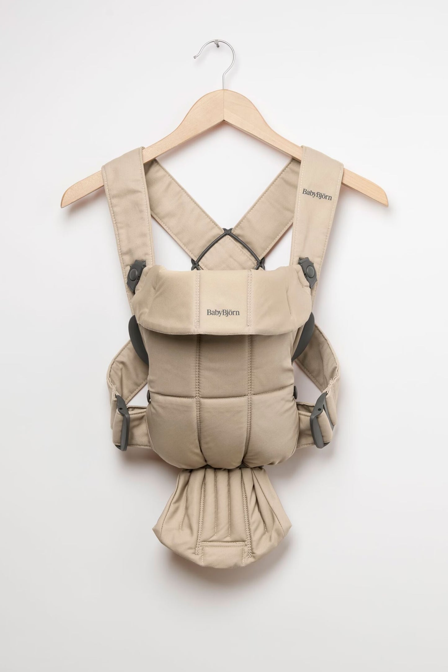 BabyBjorn Baby Carrier Mini- Beige (Woven)
