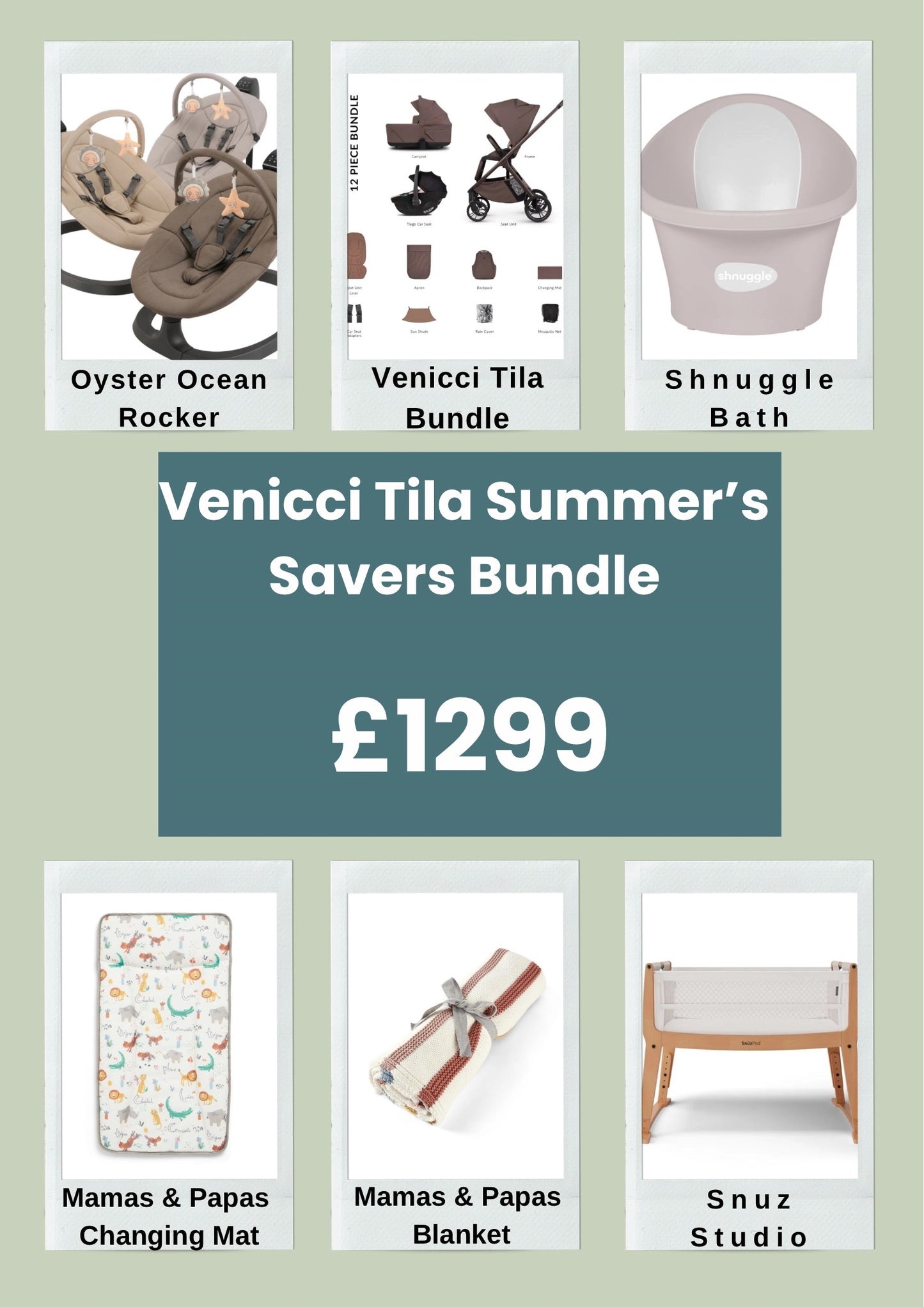 Venicci Tila Summer Savers Bundle