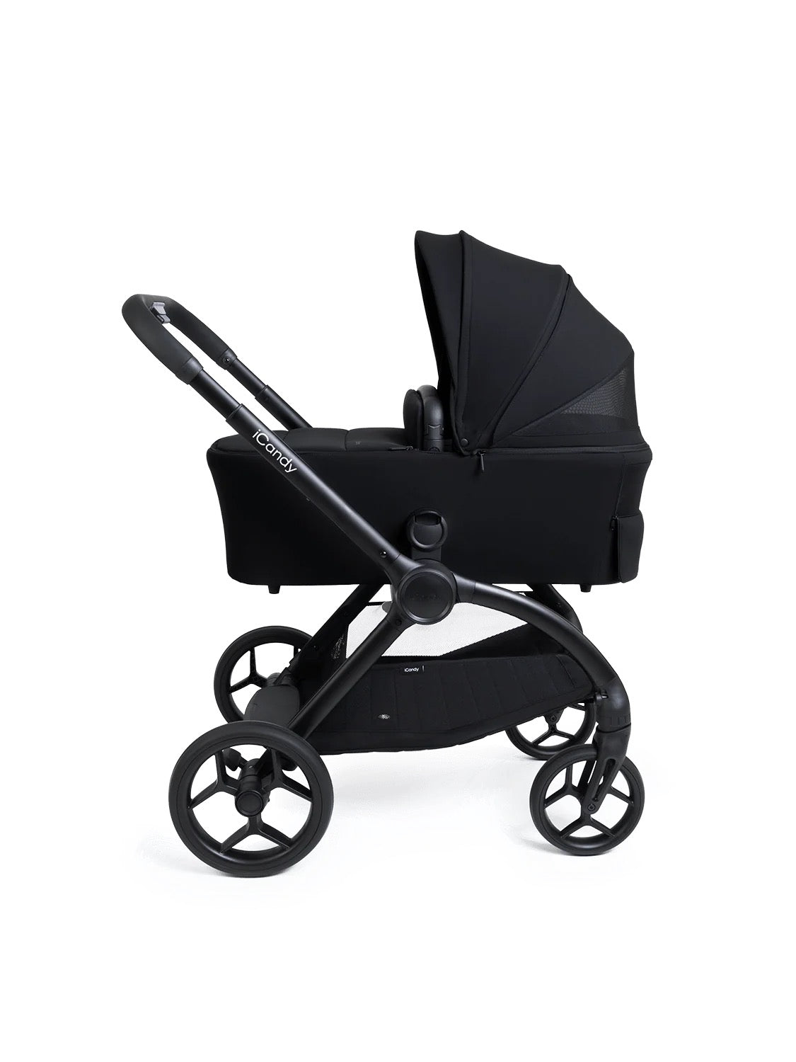 Core 2 Black Pushchair and Carrycot - Complete 360 Car Seat Bundle