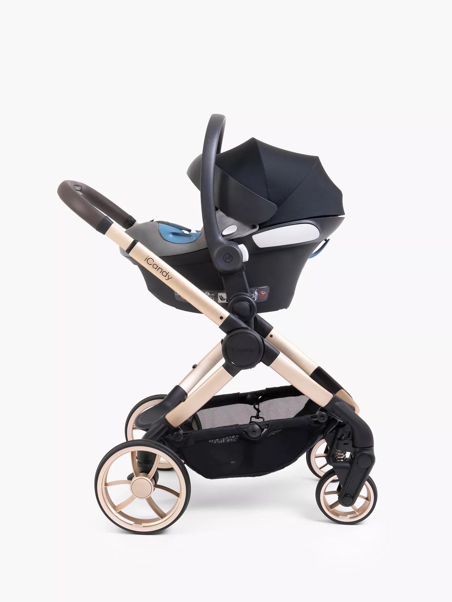 iCandy Peach 7 Pushchair & Carrycot Bundle in Biscotti