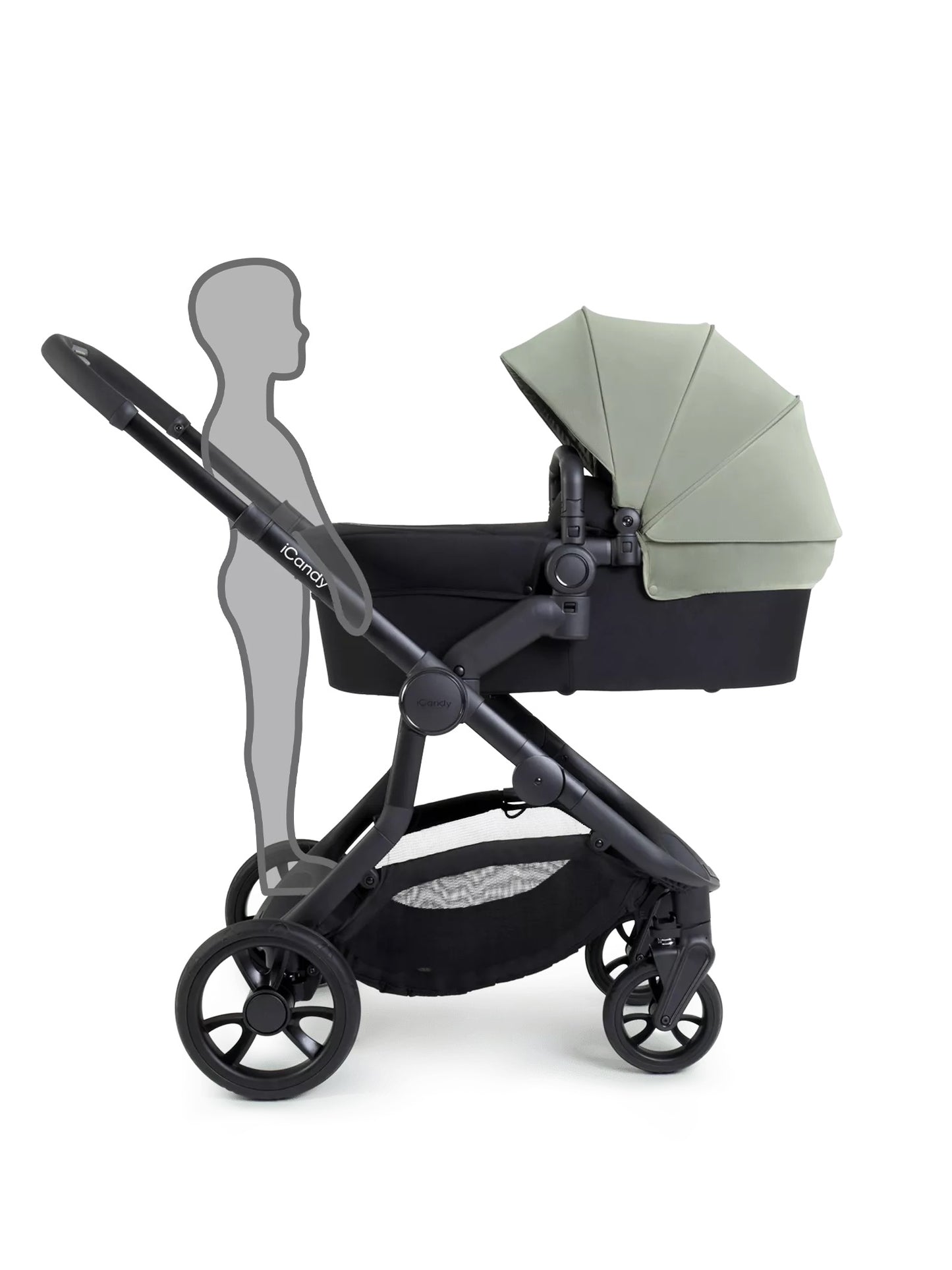 iCandy Orange 4 Pushchair Bundle in Pistachio