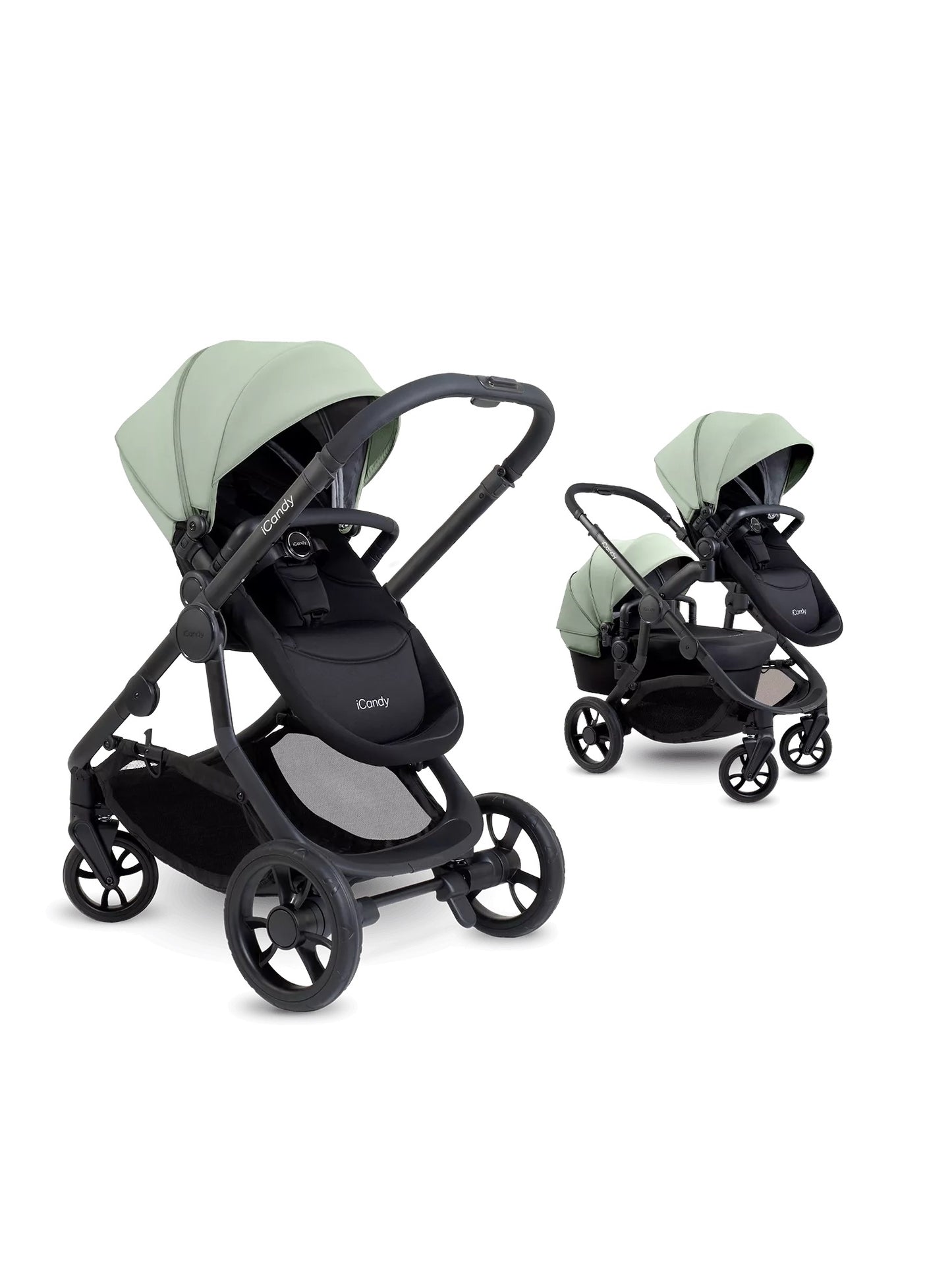 iCandy Orange 4 Pushchair Bundle in Pistachio