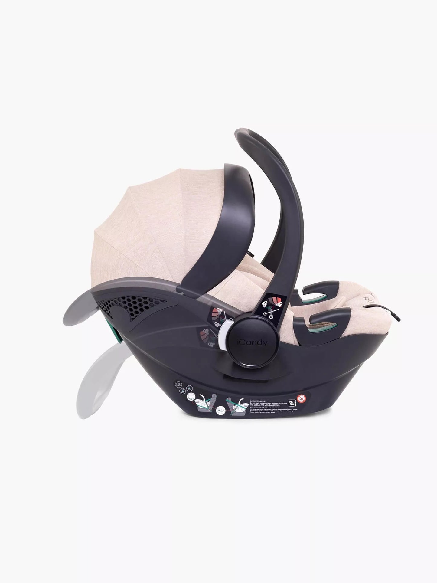 iCandy Cocoon Car Seat & Base - Latte