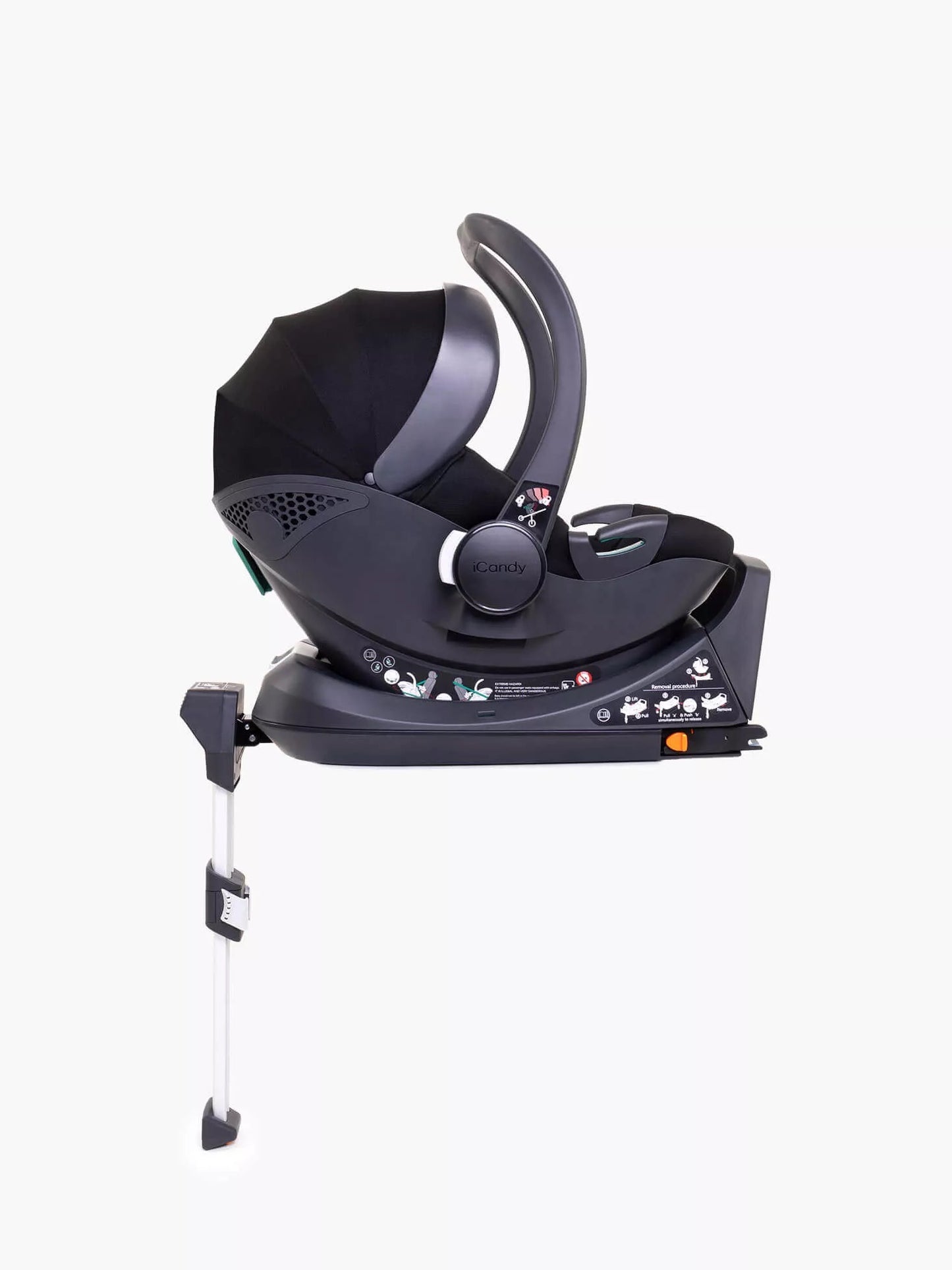 iCandy Cocoon Car Seat & Base - Black Edition