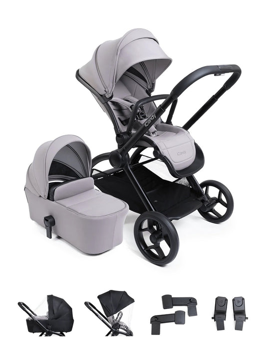 Core 2 Storm Grey Pushchair and Carrycot