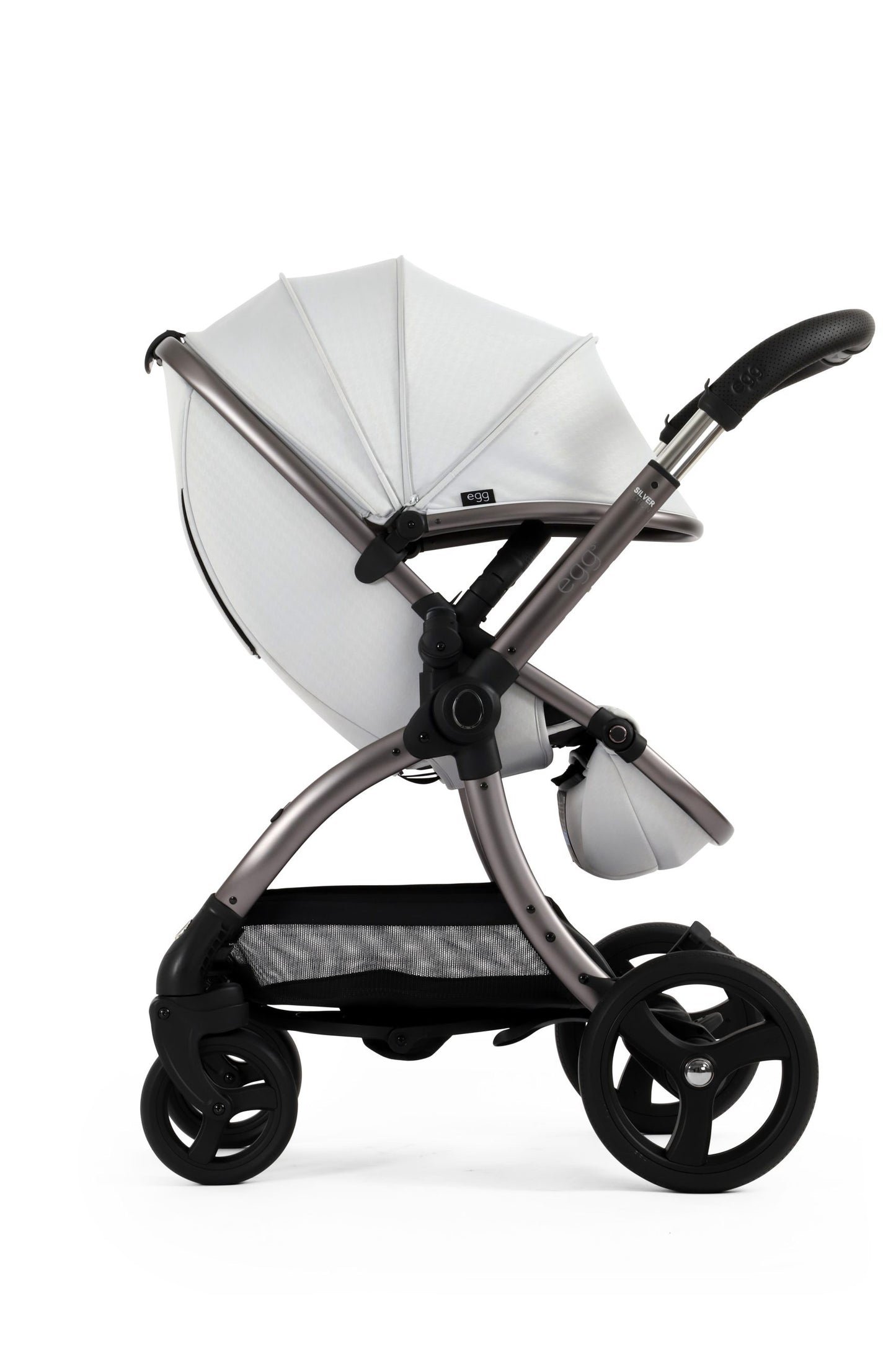 egg3® Stroller Package Houndstooth Silver