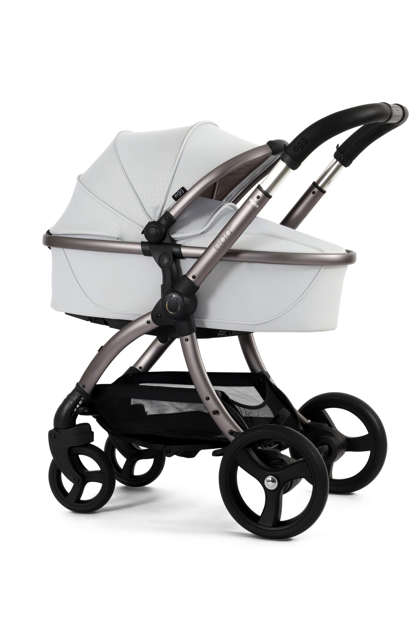 egg3® Stroller Package Houndstooth Silver