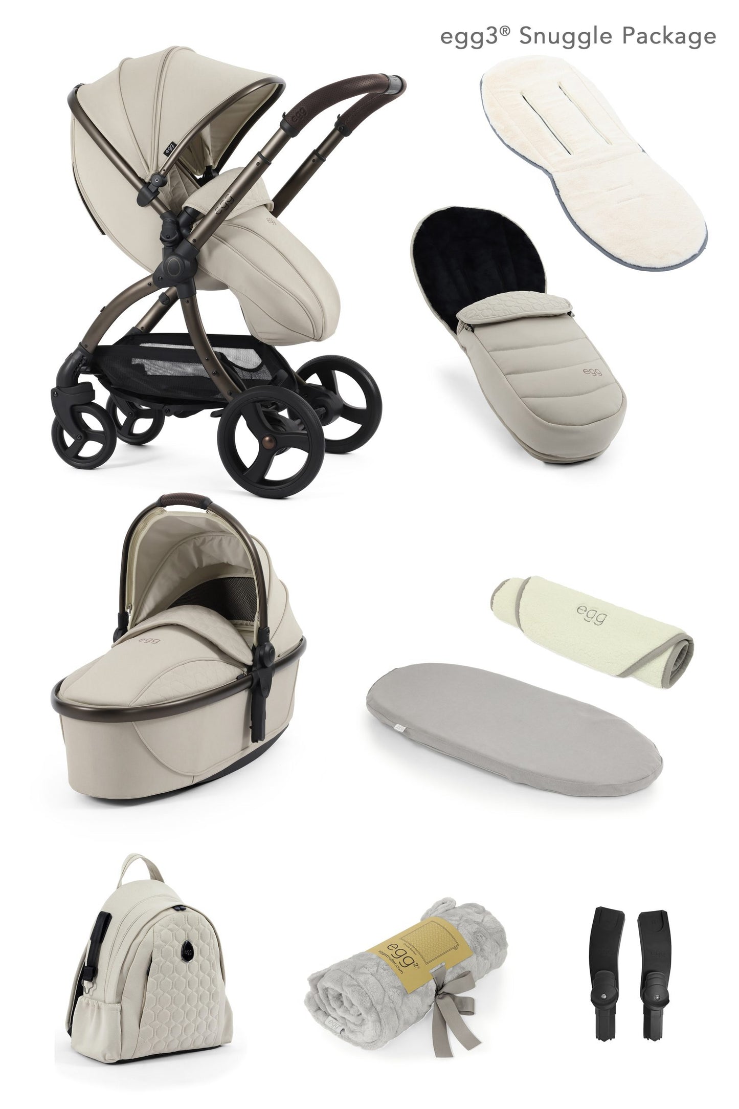 Egg3® Stroller Package Cashmere