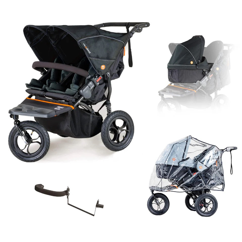 OutnAbout V5 Nipper Newborn & Toddler Starter Bundle - Summit Black