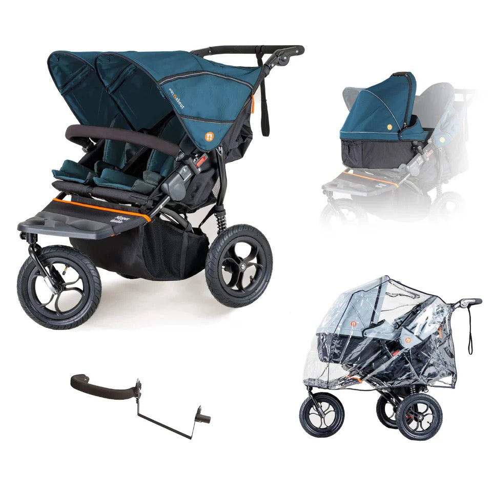 OutnAbout V5 Nipper Newborn & Toddler Starter Bundle - Highland Blue