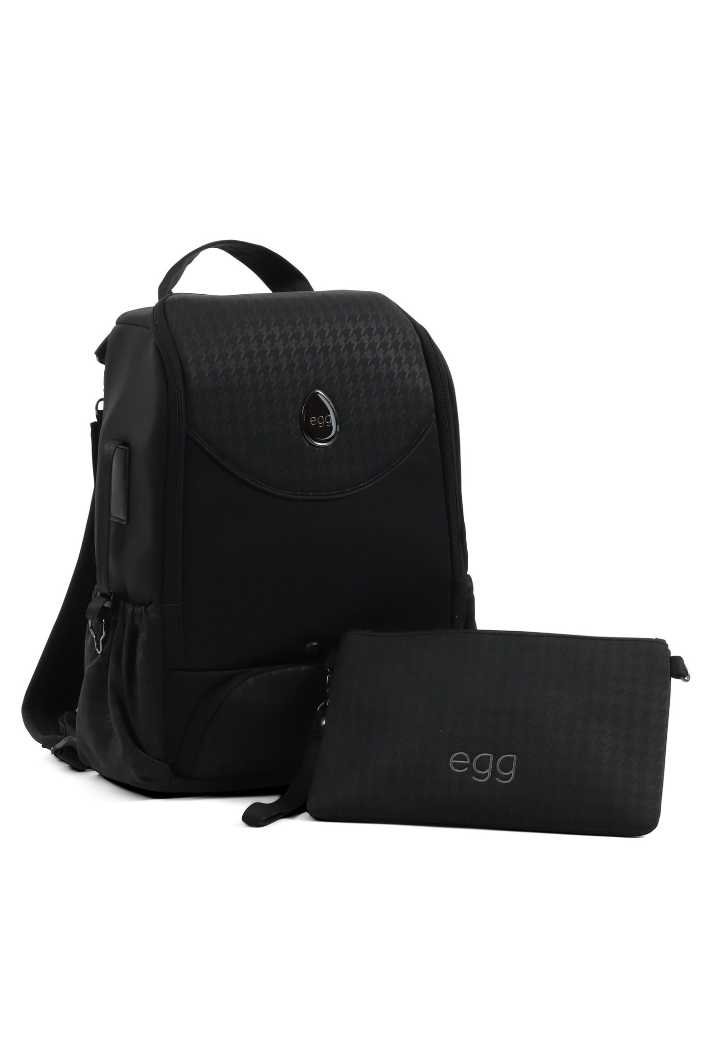 egg3® Stroller Package Houndstooth Black