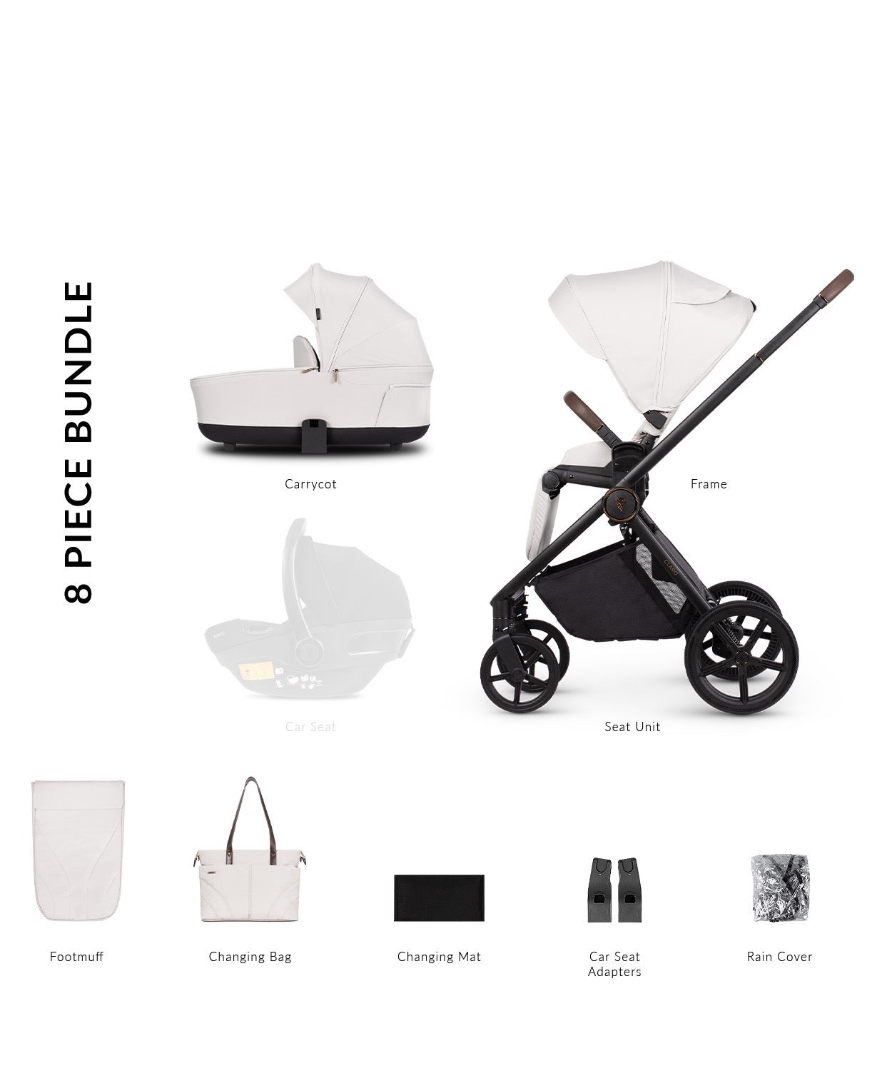 Venicci Claro Vanilla Pram