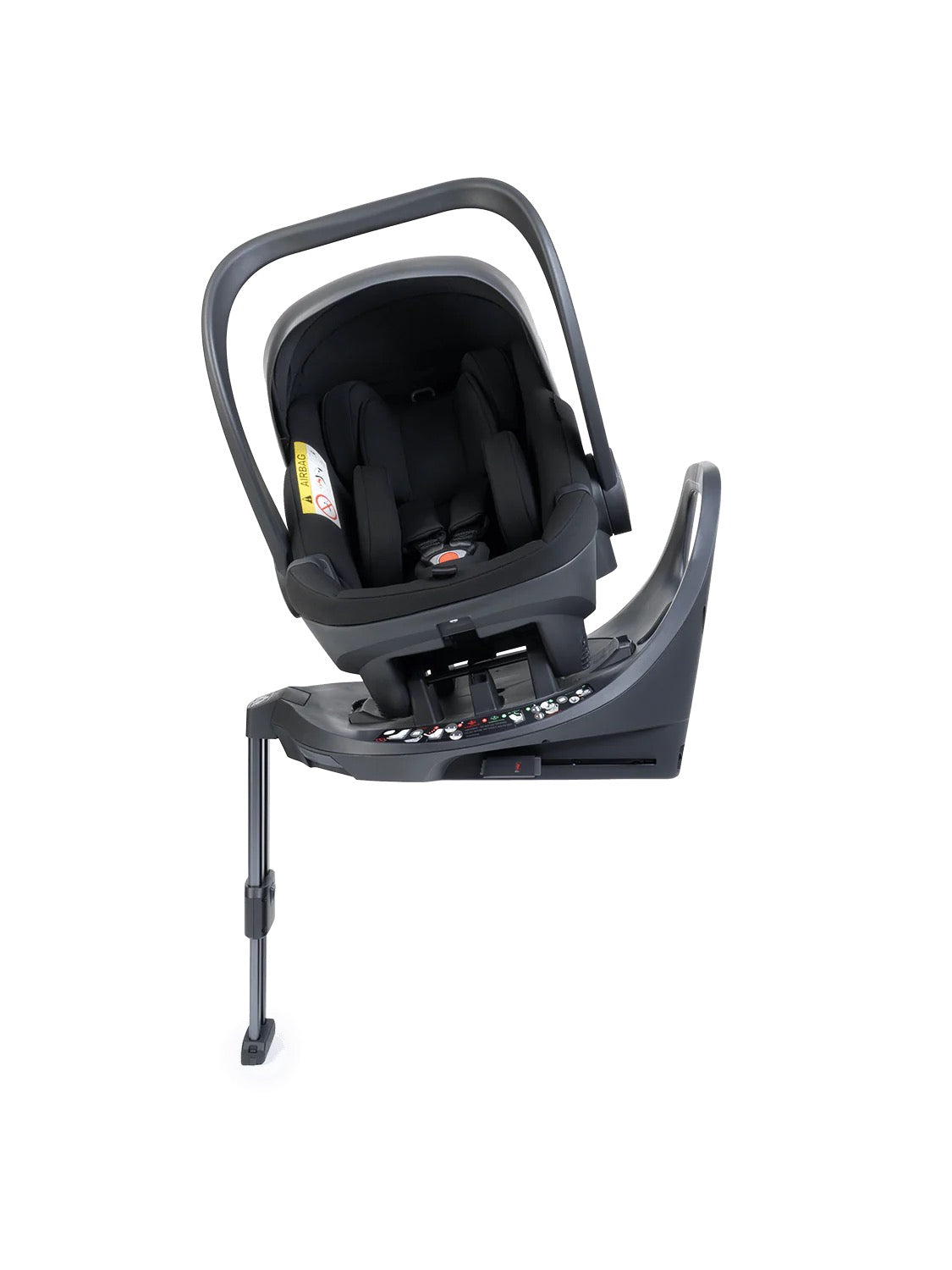 Core 2 Black Pushchair and Carrycot - Complete 360 Car Seat Bundle