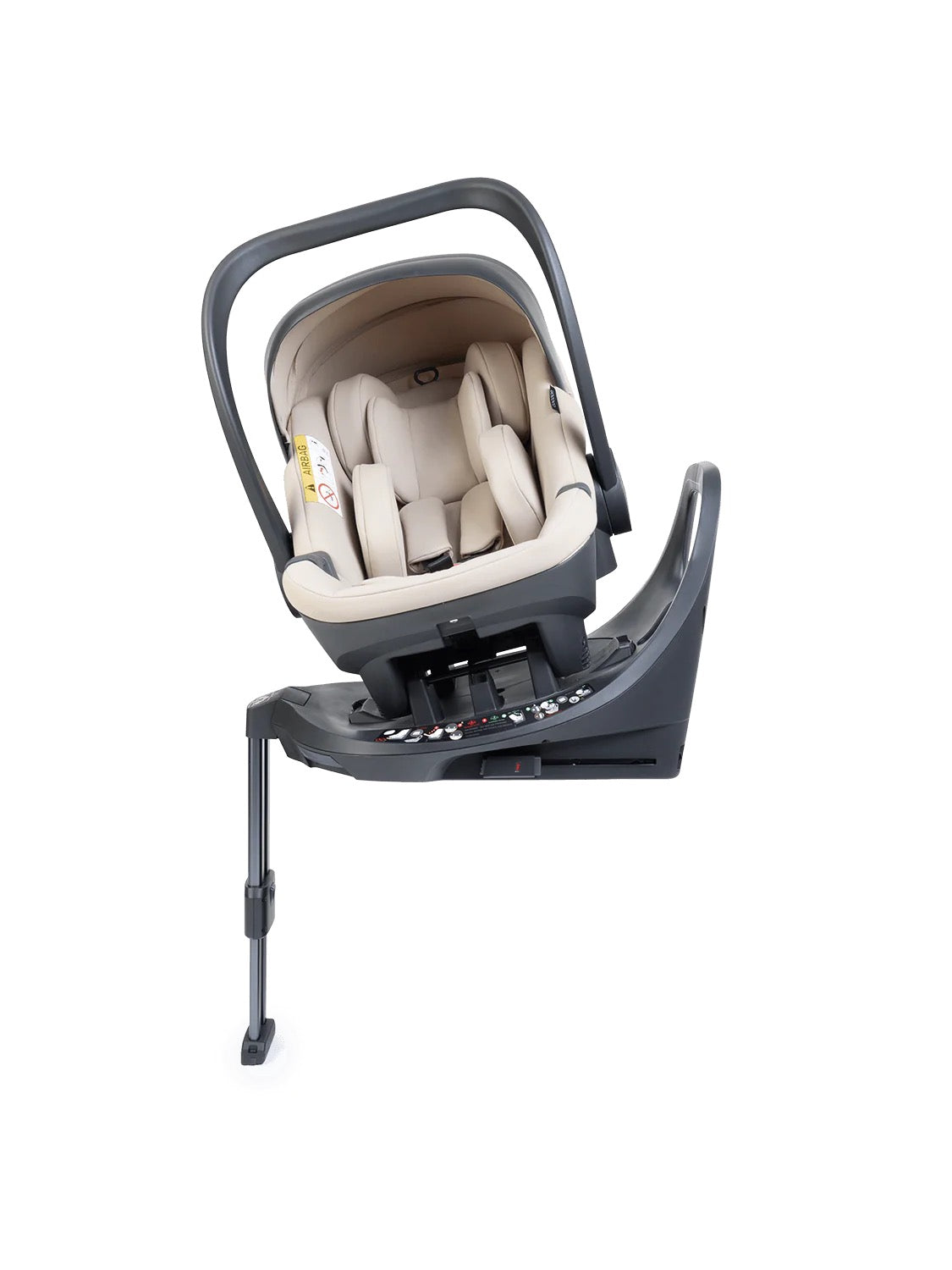 Core 2 Sandstone Pushchair and Carrycot - Complete 360 Car Seat Bundle
