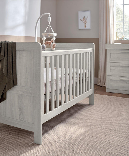 Mamas & Papas Atlas Convertible Cot Bed Nimbus White