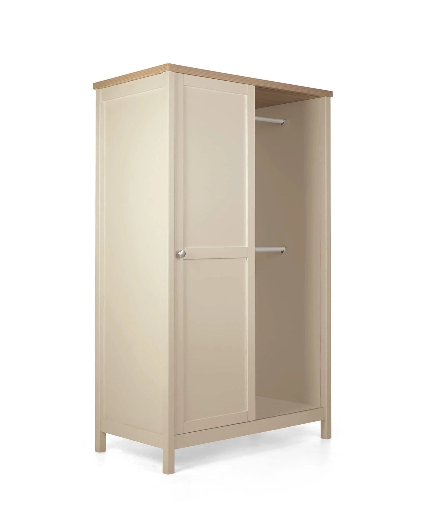 Mamas & Papas Harwell 3 Piece Cotbed Range with Wardrobe & Dresser - Cashmere