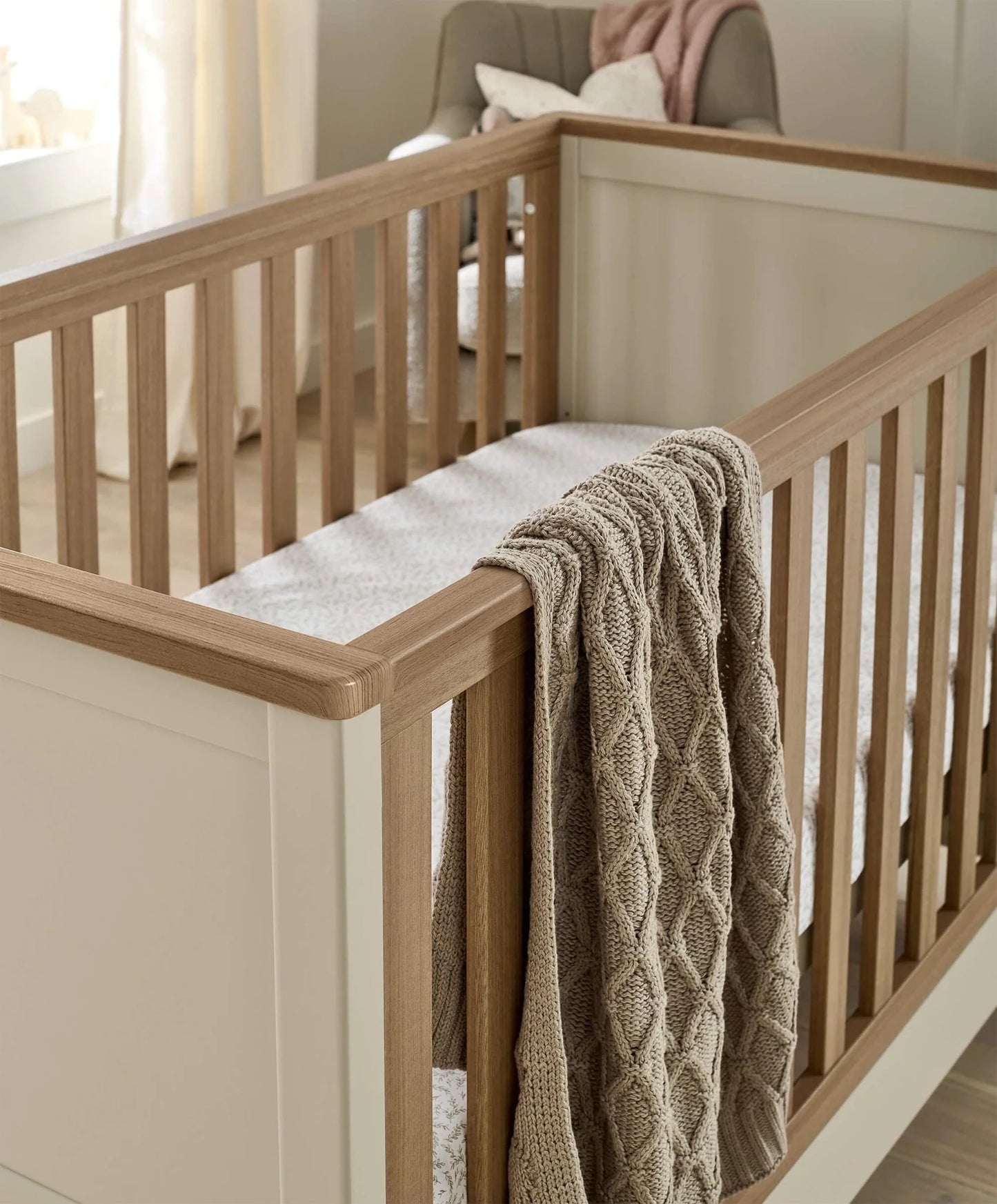 Harwell Cotbed - Cashmere