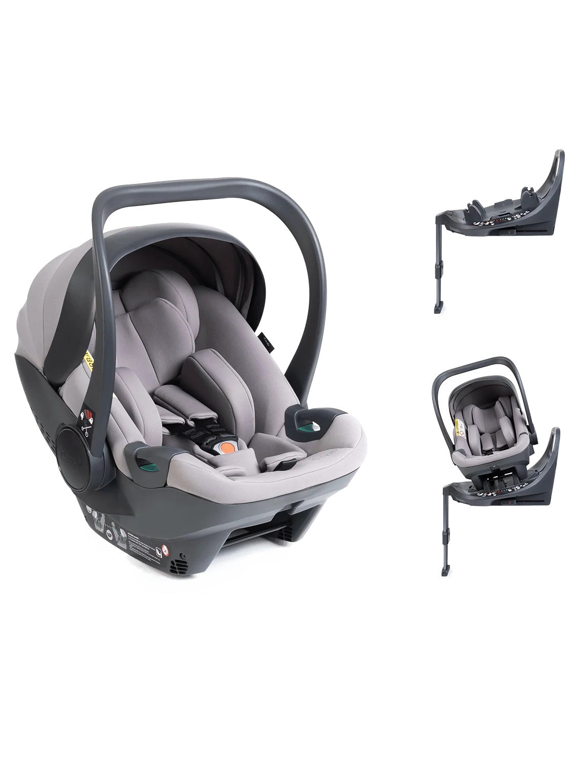 Cocoon 360 Storm Grey Car Seat & ISOFIX Base